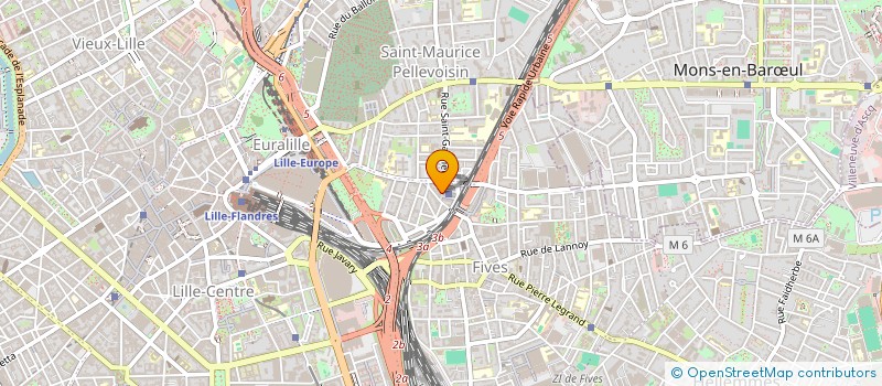 localisation de l'entreprise DILIFESCIENCE à LILLE