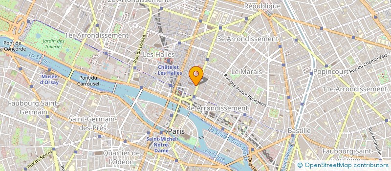 localisation de l'entreprise DILIGENCE à PARIS