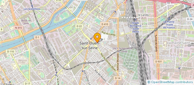 localisation de l'entreprise DILIGENCE FILMS  PARIS