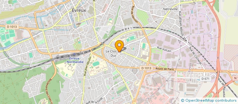 localisation de l'entreprise DILIGENCE SERVICES à EVREUX