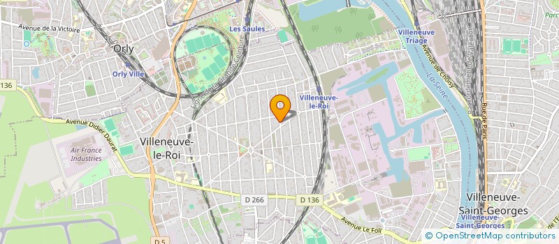 localisation de l'entreprise DILIGENCE TRANS DEMENAGEMENT  VILLENEUVE-LE-ROI