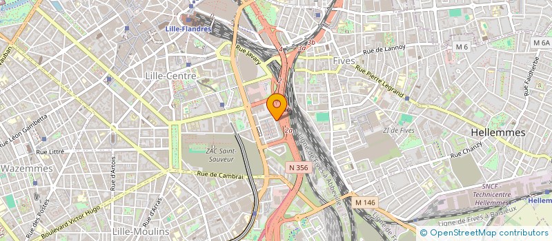 localisation de l'entreprise DILIGENTIA-C.C.A. à LILLE