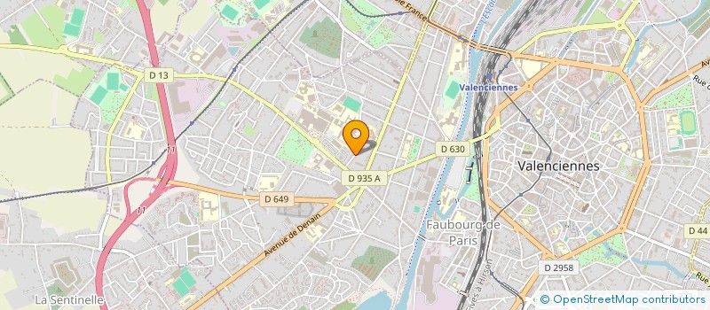 localisation de l'entreprise DILIOS INTERACTIVE à VALENCIENNES