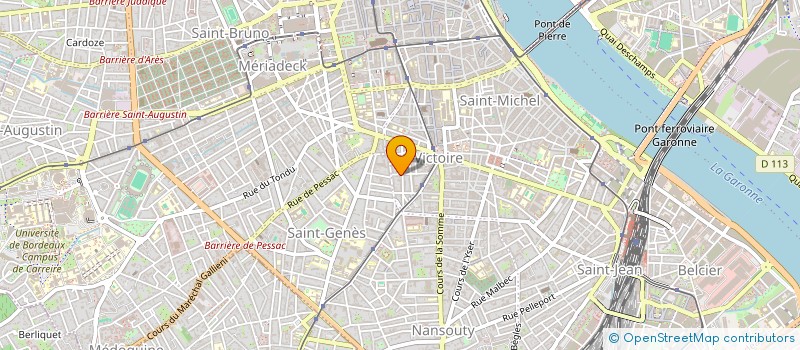 localisation de l'entreprise DILLIERE BROOKS CONSULTING  BORDEAUX