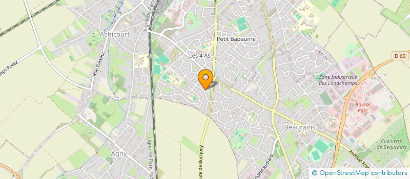 localisation de l'entreprise DILLIES-BRIEF  ACHICOURT