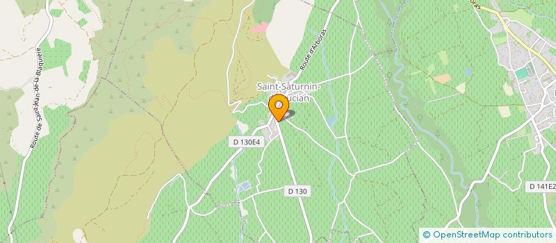 localisation de l'entreprise DILLON SANDERSON  SAINT-SATURNIN-DE-LUCIAN