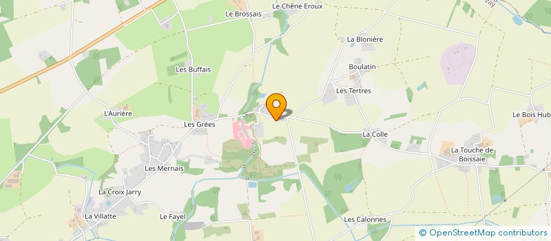 localisation de l'entreprise DILLY DOUCE à NOZAY