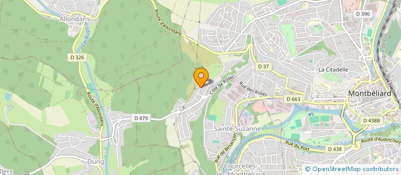 localisation de l'entreprise DILMEH  SAINTE-SUZANNE