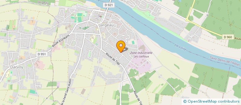 localisation de l'entreprise DILO  JARGEAU