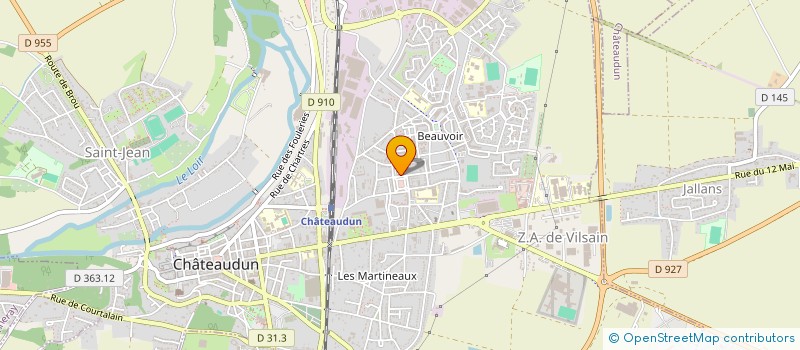 localisation de l'entreprise DILO PRIMEURS à CHATEAUDUN