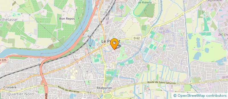 localisation de l'entreprise DILOK CONSTRUCTION  LE PONTET