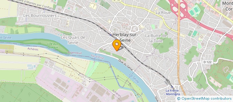 localisation de l'entreprise DILOLA  HERBLAY-SUR-SEINE