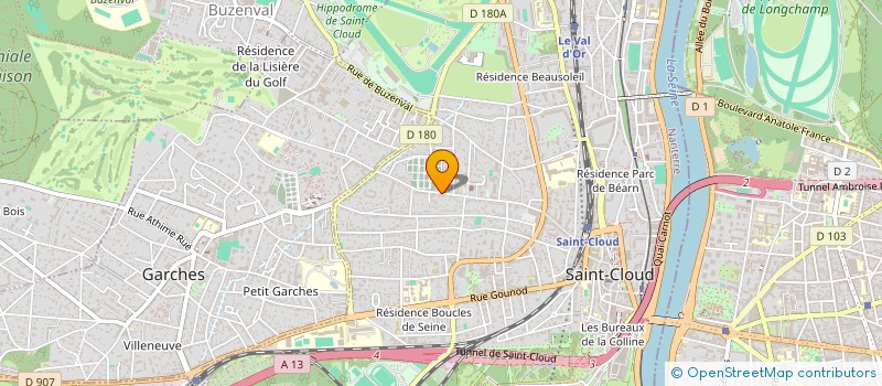 localisation de l'entreprise DILOSQUER à SAINT-CLOUD