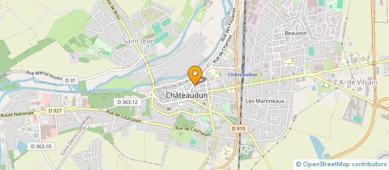 localisation de l'entreprise DILOU à CHATEAUDUN