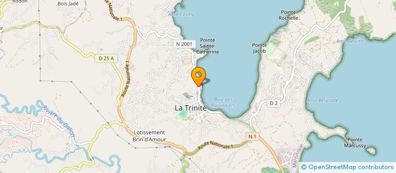 localisation de l'entreprise DILTAS  LA TRINITE