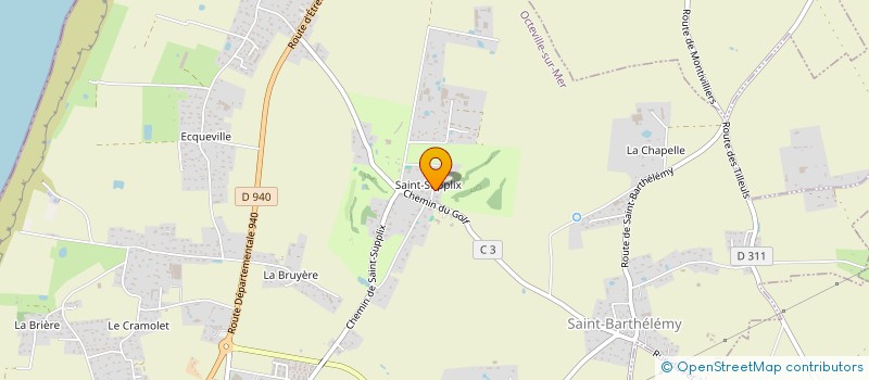 localisation de l'entreprise DILU  OCTEVILLE-SUR-MER