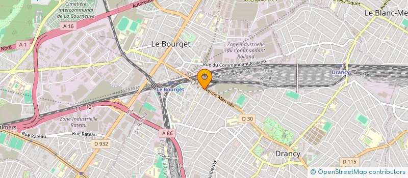 localisation de l'entreprise DILUKSHAN à DRANCY