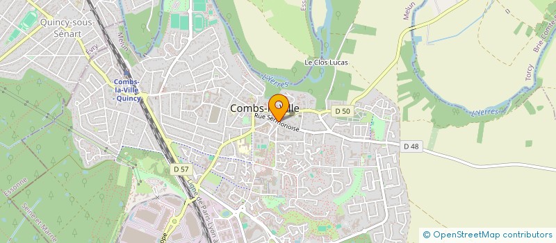 localisation de l'entreprise DIM  COMBS-LA-VILLE