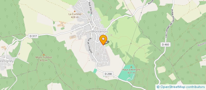 localisation de l'entreprise DIM  MONTENOIS