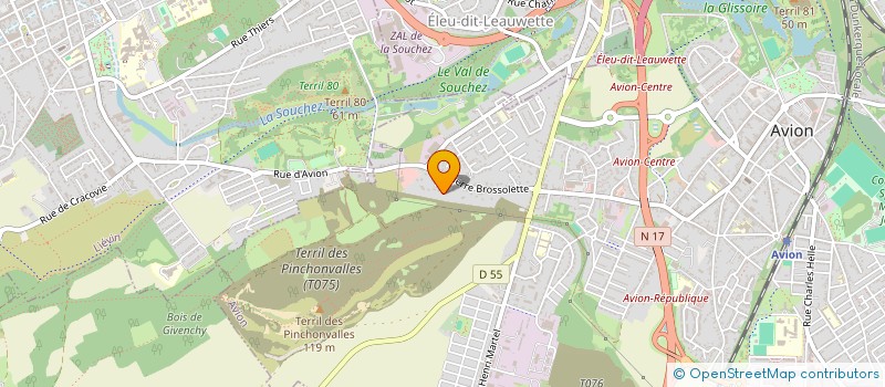 localisation de l'entreprise DIM  AVION