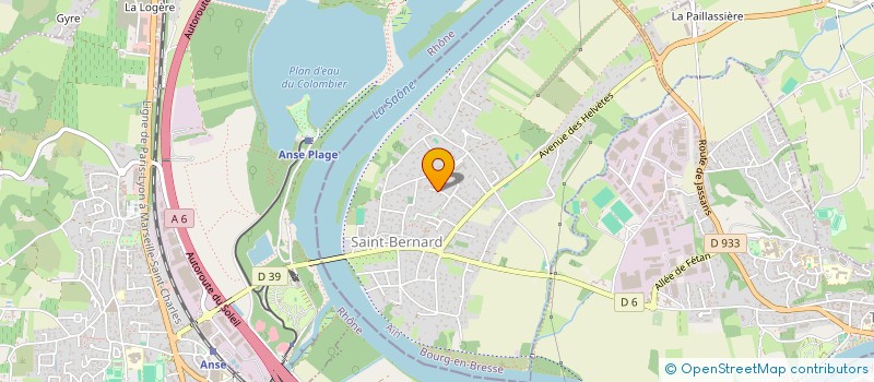 localisation de l'entreprise DIM IMMO  SAINT-BERNARD