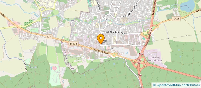 localisation de l'entreprise DIM.IT.SERVICE  PONTAULT-COMBAULT