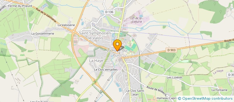 localisation de l'entreprise DIM&MANOU  LA HAYE