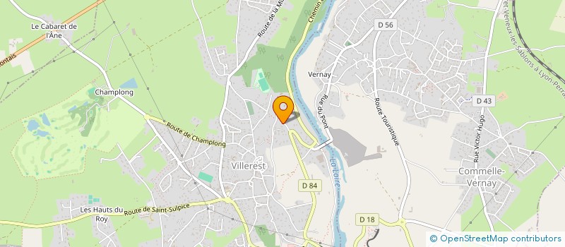 localisation de l'entreprise DIM POOL INNOVATION  VILLEREST