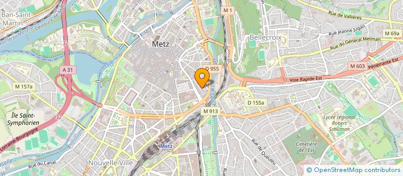 localisation de l'entreprise DIM'S BATI  METZ