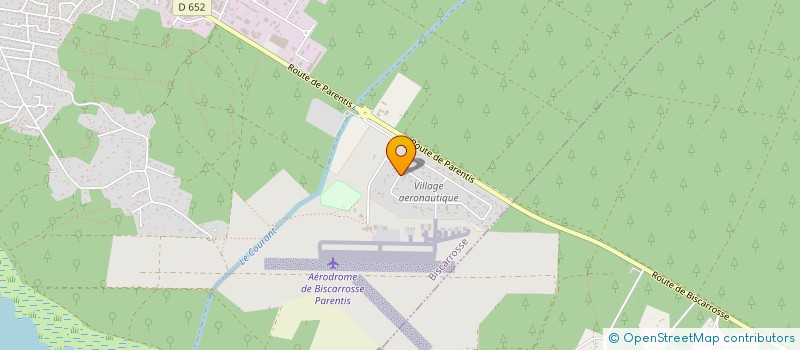 localisation de l'entreprise DIMA  BISCARROSSE