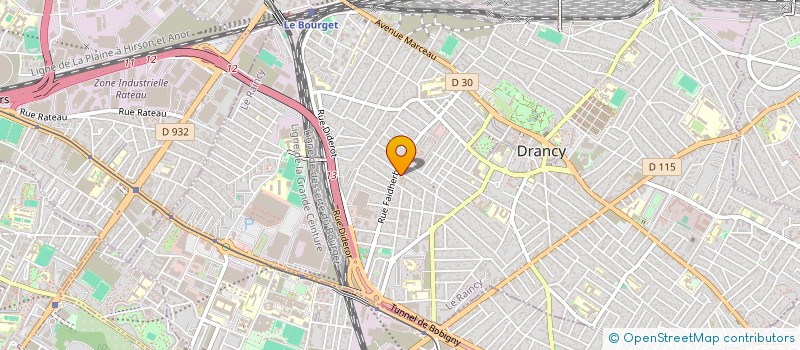 localisation de l'entreprise DIMA à DRANCY