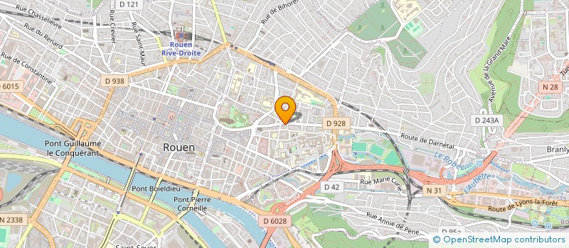 localisation de l'entreprise DIMA à ROUEN