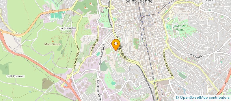 localisation de l'entreprise DIMA à SAINT-ETIENNE