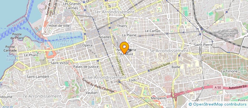 localisation de l'entreprise DIMA à MARSEILLE