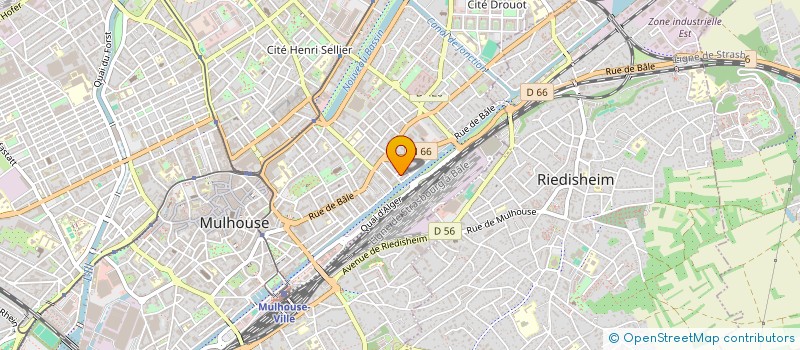 localisation de l'entreprise DIMA COOL  MULHOUSE