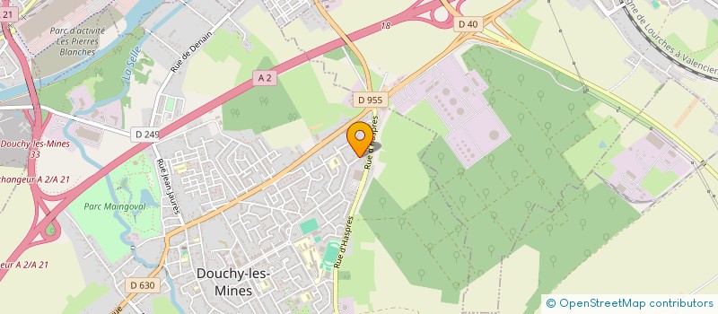 localisation de l'entreprise DIMA EN ABREGE DIMA à DOUCHY-LES-MINES