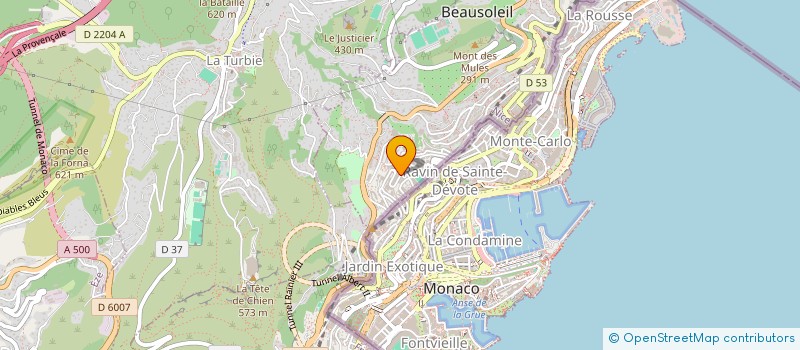localisation de l'entreprise DIMA ENSEMBLE à BEAUSOLEIL