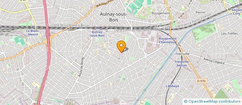 localisation de l'entreprise DIMA INVEST à AULNAY-SOUS-BOIS
