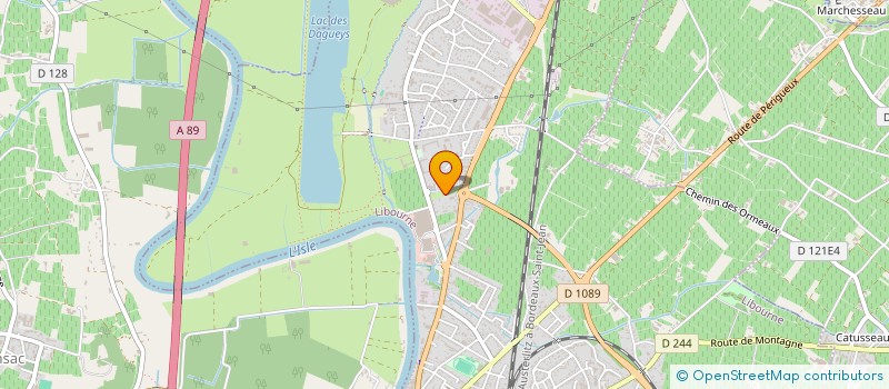 localisation de l'entreprise DIMA MARKET à LIBOURNE