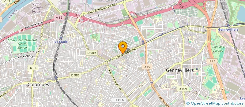 localisation de l'entreprise DIMA RENOV à ASNIERES-SUR-SEINE