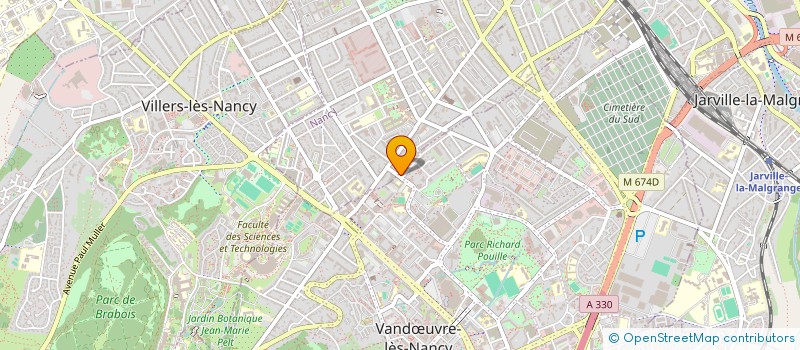 localisation de l'entreprise DIMA SARL  VANDUVRE-LES-NANCY