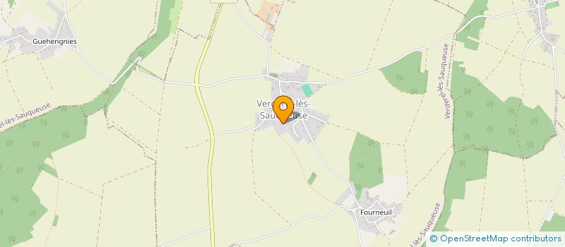localisation de l'entreprise DIMA SERVICES à VERDEREL-LES-SAUQUEUSE