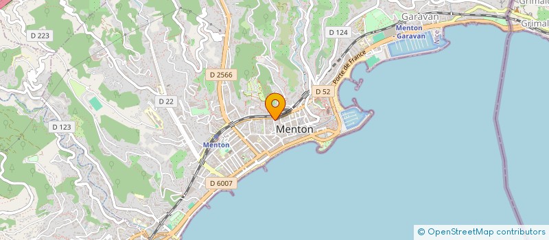 localisation de l'entreprise DIMA STUDIO à MENTON