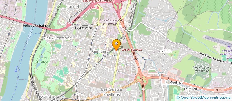 localisation de l'entreprise DIMA-TEK  AMBARES-ET-LAGRAVE