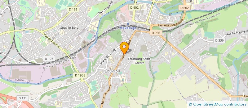 localisation de l'entreprise DIMAFER  LOUVROIL