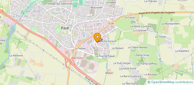 localisation de l'entreprise DIMAFOR à PACE