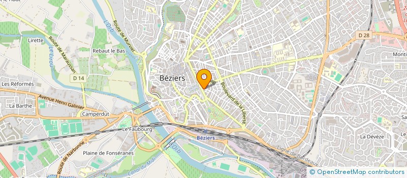 localisation de l'entreprise DIMAJO BALAYE à BEZIERS