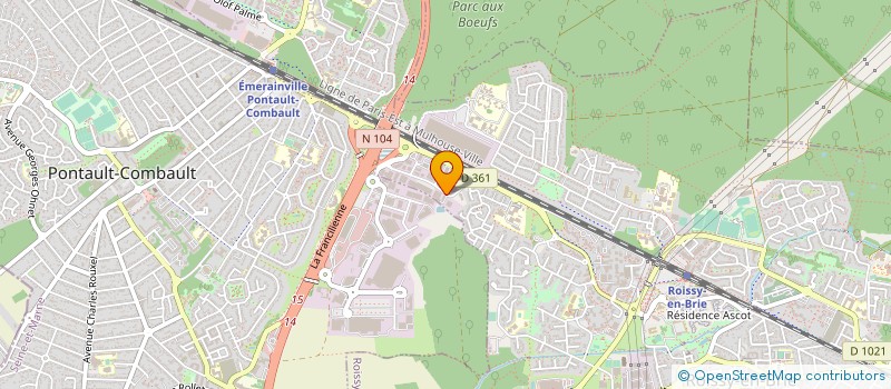 localisation de l'entreprise DIMALEV à ROISSY-EN-BRIE
