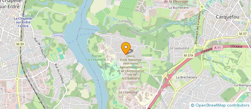 localisation de l'entreprise DIMAMAS  NANTES