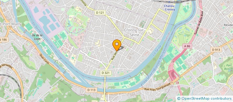 localisation de l'entreprise DIMANA FLEET  CROISSY-SUR-SEINE